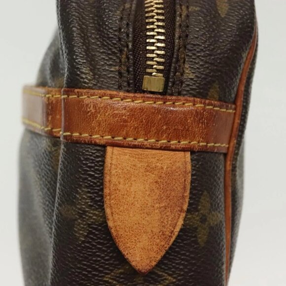 LOUIS VUITTON Monogram Compiegne 28 Clutch Bag M51845 LV Auth th6288 - Picture 9 of 16